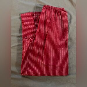 Xhilaration Red Striped Pajama Pants